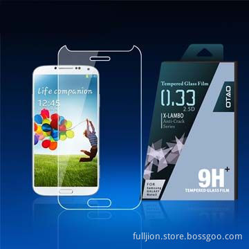 9H anti crack 0.33mm 2.5D curved edge tempered glass screen protector with design for Samsung Note3